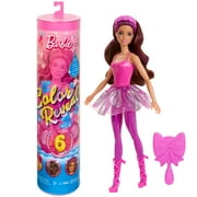 Barbie Color Reveal Ballerina Series Doll & Accessories, 6 Balletcore-Inspired Surprises (Styles May Vary)