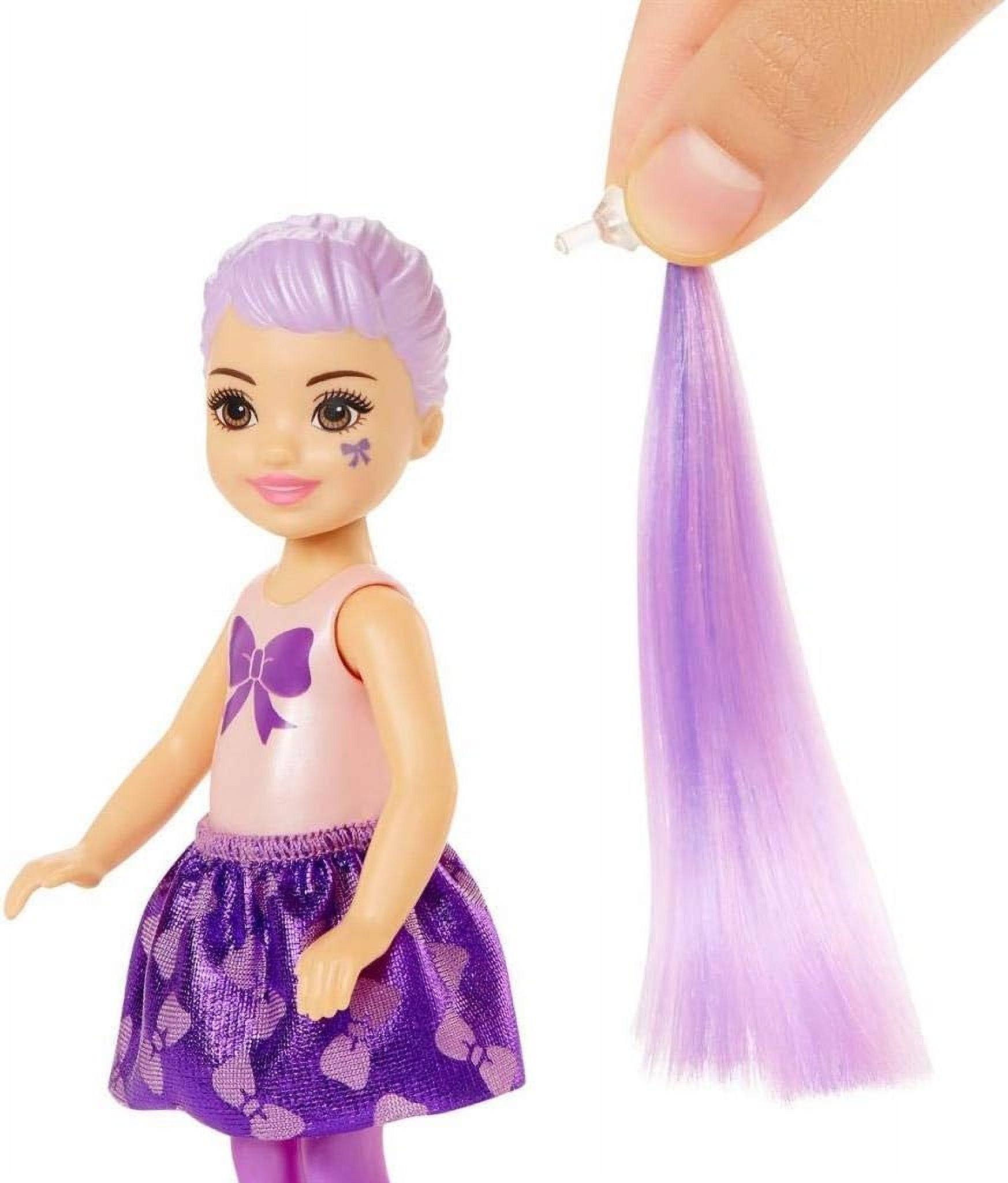 Barbie Color Reveal Chelsea Doll with 6 Surprises 4 Mystery Bags