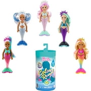 Barbie Color Reveal Chelsea Mermaid Doll With 6 Surprises (Styles May Vary)