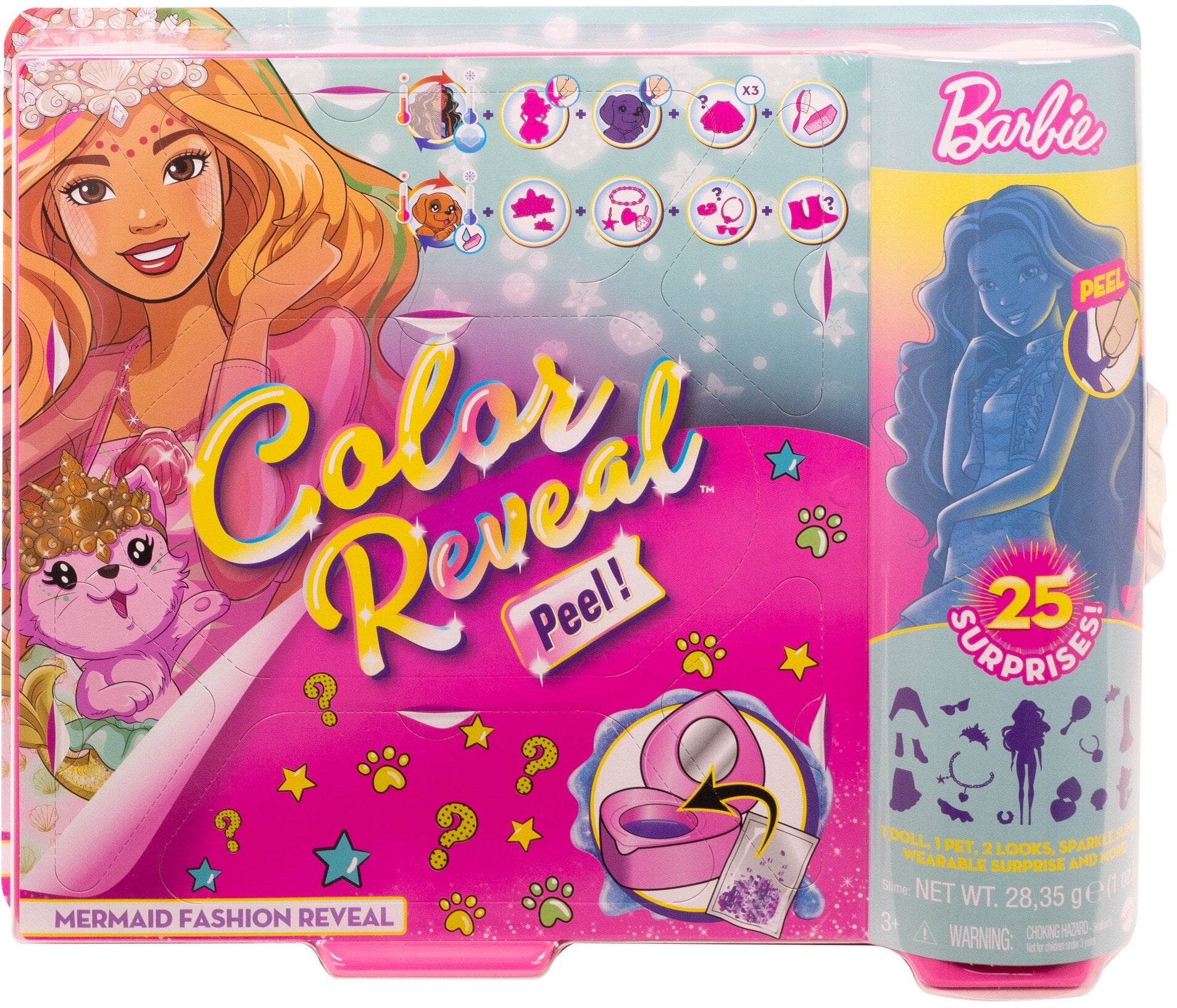Barbie Crystal Reveal Jewelry, for Ages 3+, Size: One Size