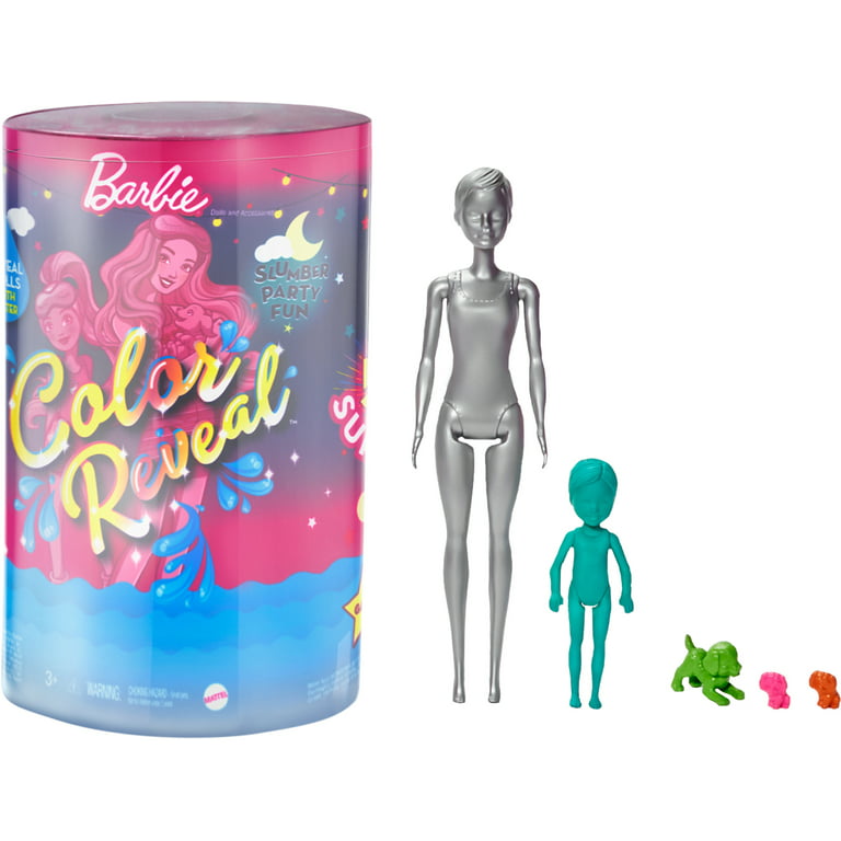 Barbie ® Color Reveal™ Slumber Party Fun Dolls and Accessories