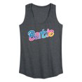 thumbnail image 1 of Barbie - Colorful Logo - Women's Racerback Tank Top, 1 of 4