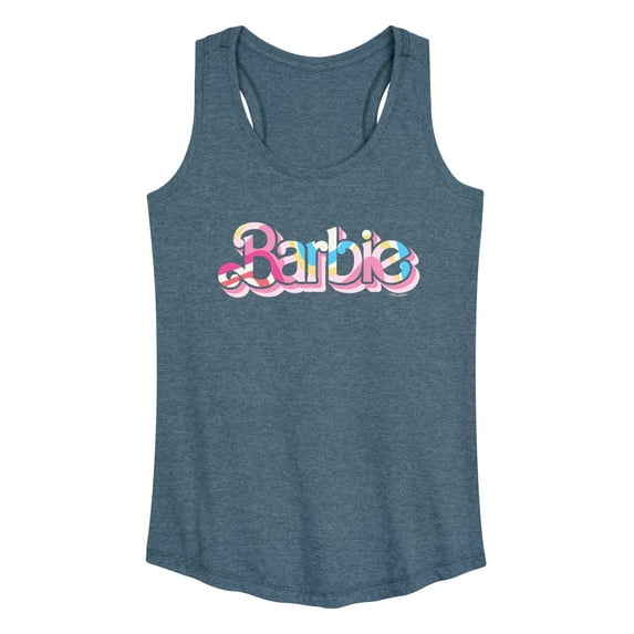 Barbie - Colorful Logo - Women's Racerback Tank Top
