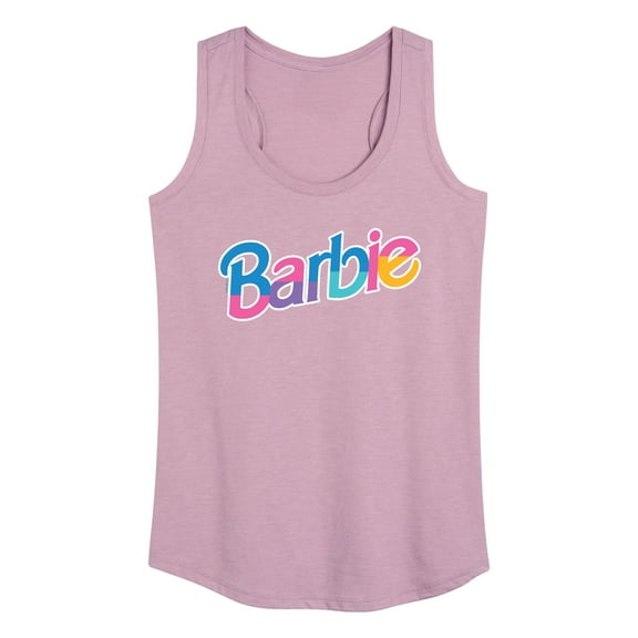 Barbie - Colorful Logo - Women's Racerback Tank Top