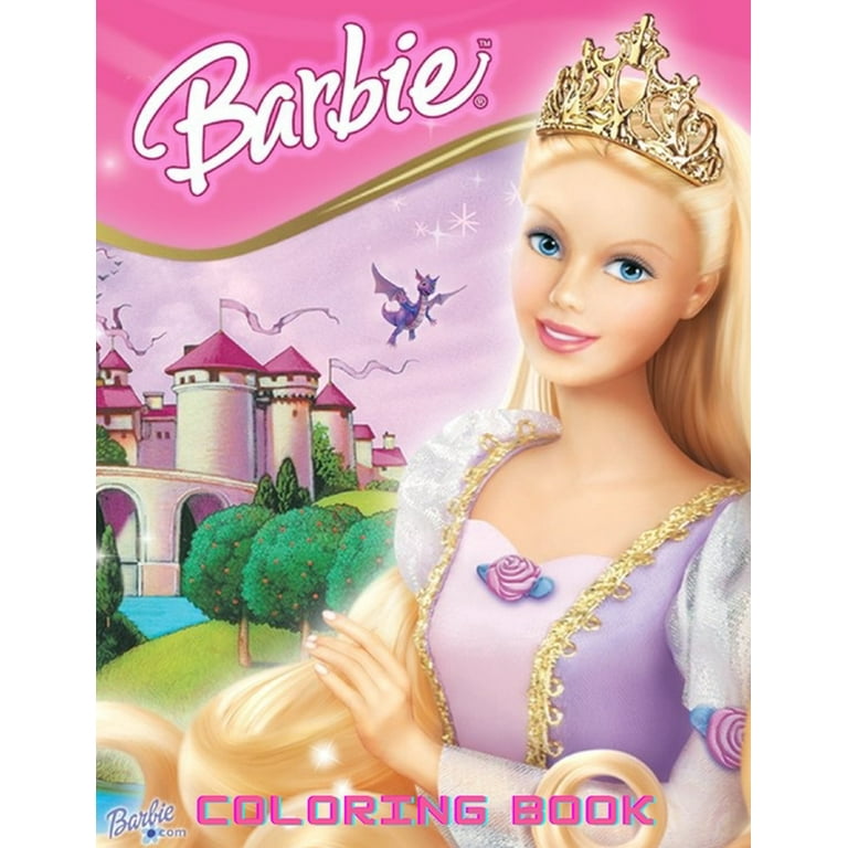  Barbie Coloring Books Activity Super Set ~ Giant