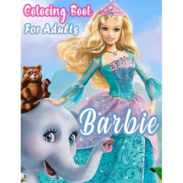 Cute Barbie Coloring Book: : A Coloring Book for Girls (Paperback)