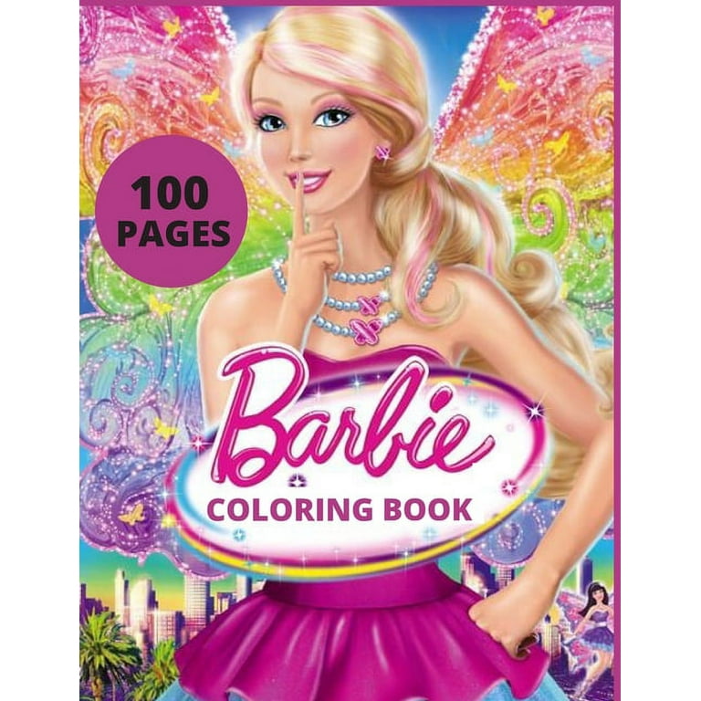 Bendon Publishing Barbie Coloring Book Art Relaxation Set Barbie Coloring Book Set with Deluxe Art Set (Barbie Coloring Books)
