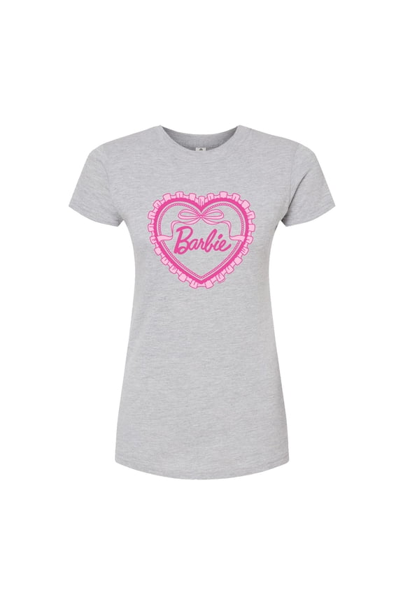 - Coquette Heart - Juniors Fitted Graphic T-Shirt