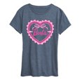 thumbnail image 1 of Barbie - Coquette Heart - Women's Short Sleeve Graphic T-Shirt, 1 of 4