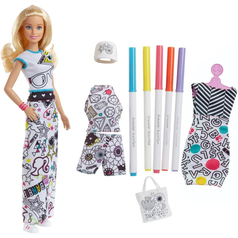 Barbie crayola 2025 precio walmart