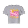 thumbnail image 1 of Barbie - Cruisin In Cali - Juniors Cropped Graphic T-Shirt, 1 of 4