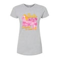 thumbnail image 1 of Barbie - Cruisin In Cali - Juniors Fitted Graphic T-Shirt, 1 of 4