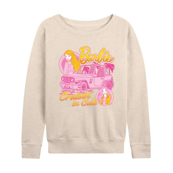 Barbie - Cruisin In Cali - Women's French Terry Long Sleeve Shirt