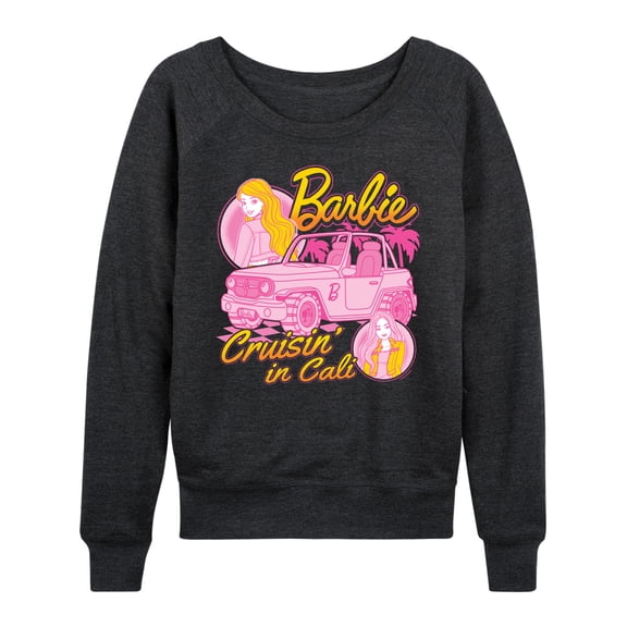 Barbie - Cruisin In Cali - Women's French Terry Long Sleeve Shirt