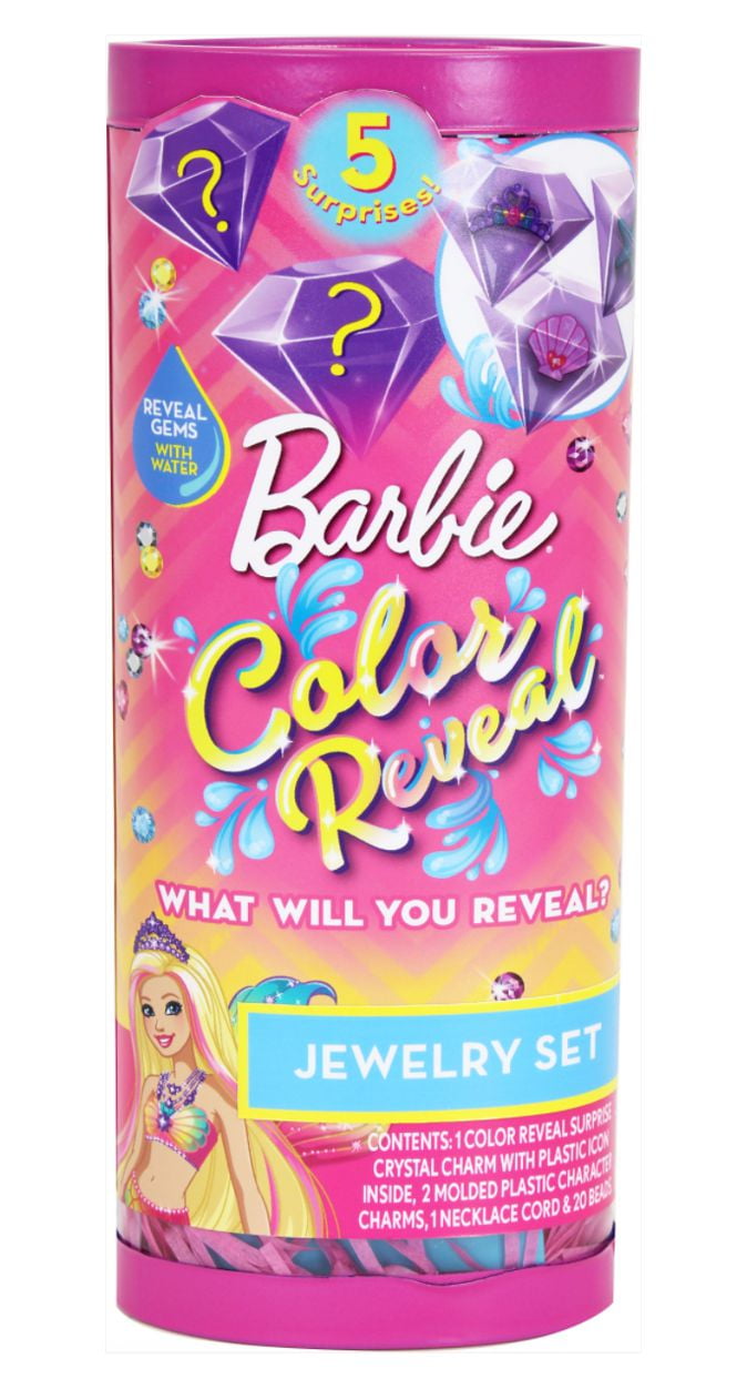 Barbie Crystal Reveal Jewelry, for Ages 3+ - Walmart.com