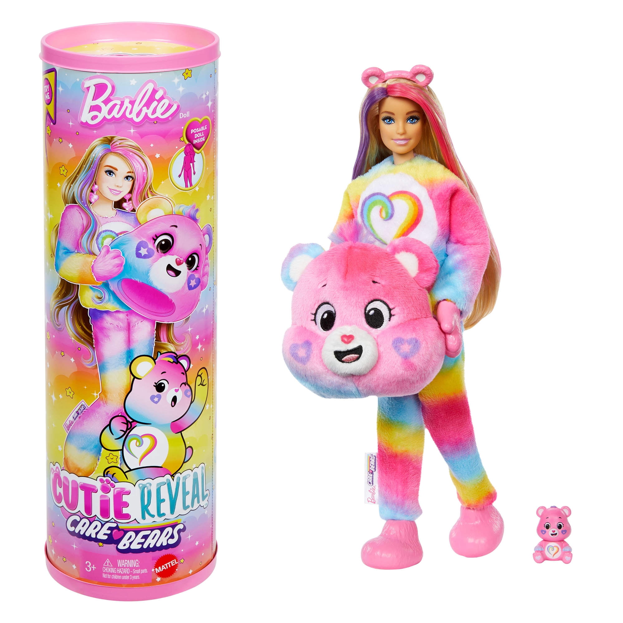 Barbie Cutie Reveal Care Bears Doll Accessories, Series