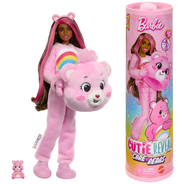 Free Shipping! Barbie Care Bears Series Doll with Plush Costume