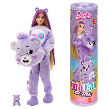 Barbie - Cutie Reveal Care Bears 11.5" doll - Purple