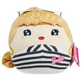 thumbnail image 1 of Barbie Cuutopia Plush, 10-inch Soft Pillow Doll with Chevron Swimsuit & Felt Sunglasses, Collectible Toy, 1 of 7