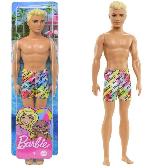 Barbie DDC Beach Ken Doll- 10 inches - Walmart.com