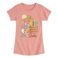 thumbnail image 1 of Barbie - Desert Cowgirl - Toddler And Youth Girls Fitted Short Sleeve Graphic T-Shirt, 1 of 4