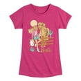 thumbnail image 1 of Barbie - Desert Cowgirl - Toddler And Youth Girls Fitted Short Sleeve Graphic T-Shirt, 1 of 4