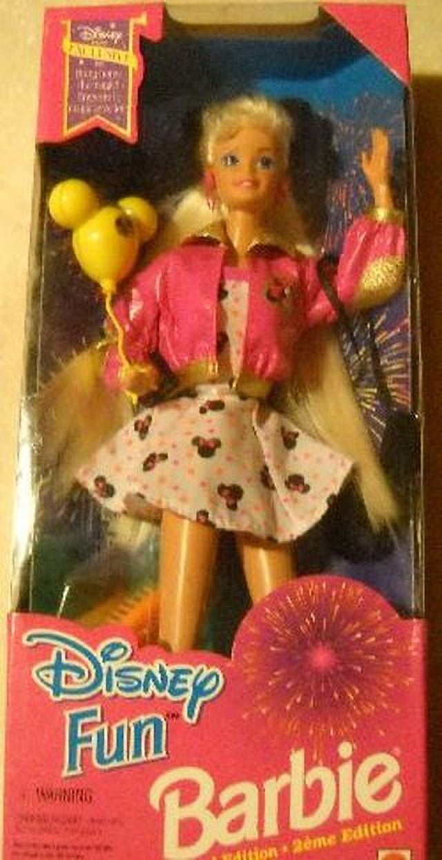 Barbie Disney Fun Second Edition Doll 1994 Mattel 11650 Walmart