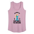 thumbnail image 1 of Barbie - Do More of What Makes You Awesome - Women's Racerback Tank Top, 1 of 4