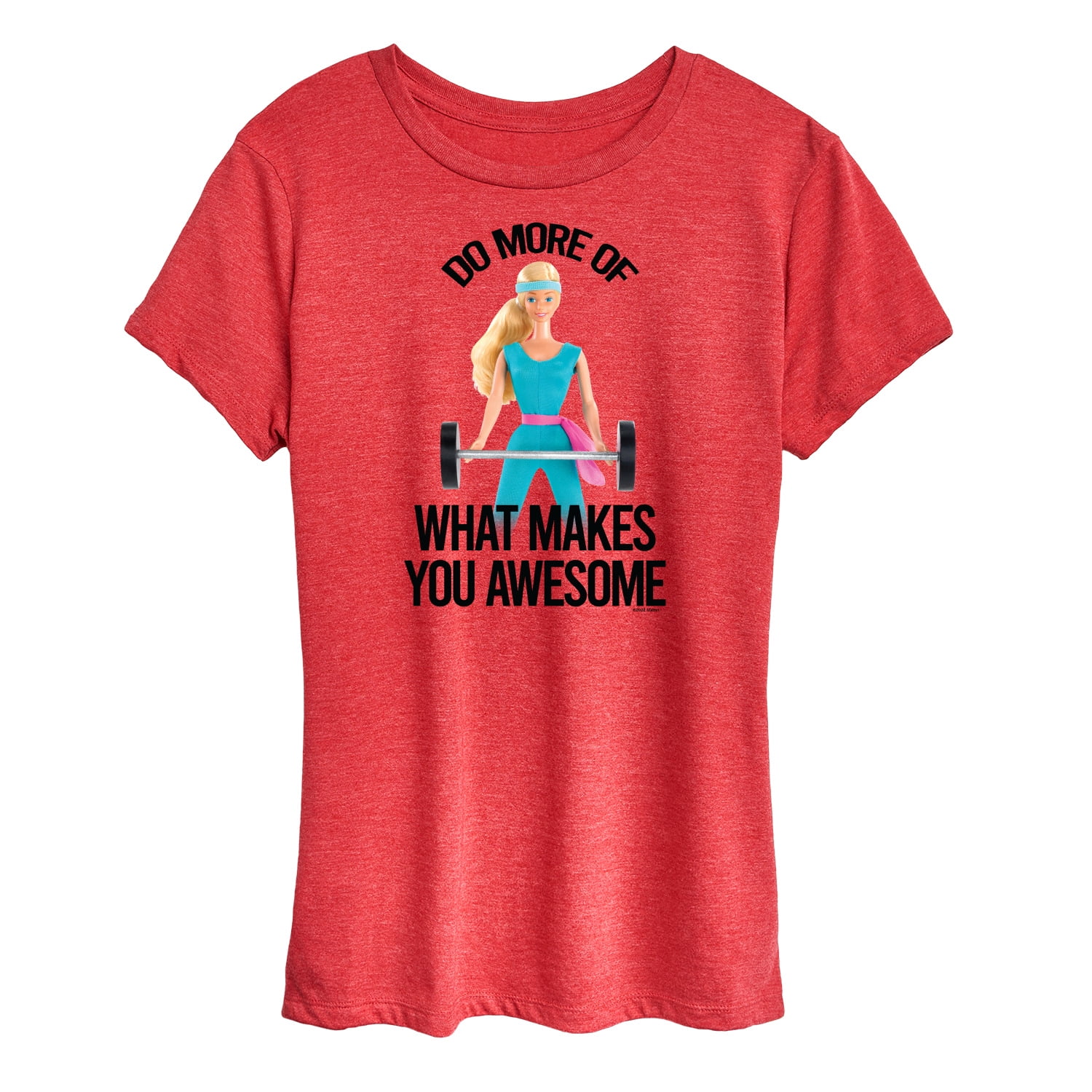 Barbie - of What Makes You Awesome - Women's Short Sleeve Graphic T- Shirt - Walmart.com
