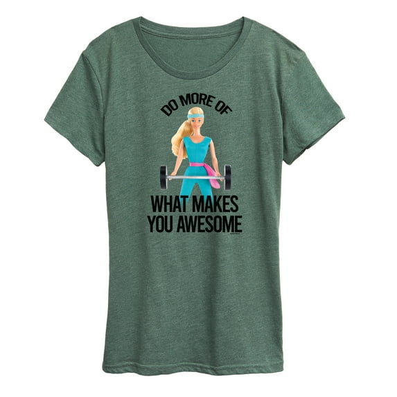 Barbie - Do More of What Makes You Awesome - Women's Short Sleeve Graphic T-Shirt