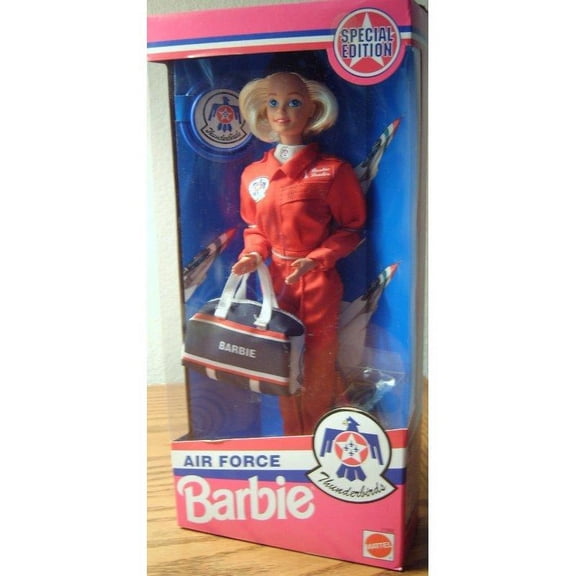 Open Box Barbie Doll Air Force Barbie New in Box 1993