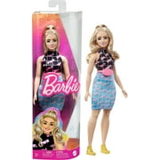 Barbie Doll, Curvy Blonde in Girl Power Outfit, Barbie Fashionistas