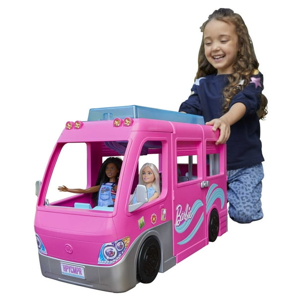 Barbie DreamCamper Van Playset for Daycare Activities Walmart