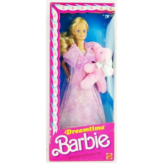 Barbie Doll Dreamtime with Bear 1984 Mattel