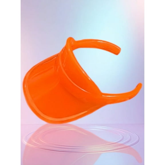 Doll Fuchsia Orange Sun Visor Summer Hat Accessories NEW