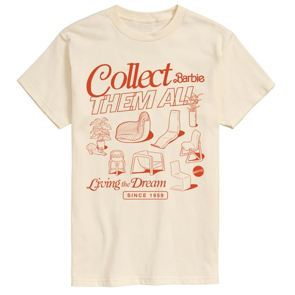 Barbie - Doll Furniture - Men's Short Sleeve Graphic T-Shirt