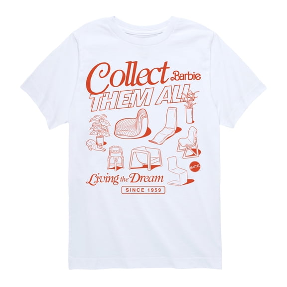 Barbie - Furniture - Youth Boys Short Sleeve Graphic T-Shirt