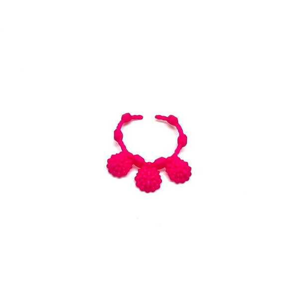 Barbie Doll Jewelry Pink Flower Necklace Fashion Doll Accessory
