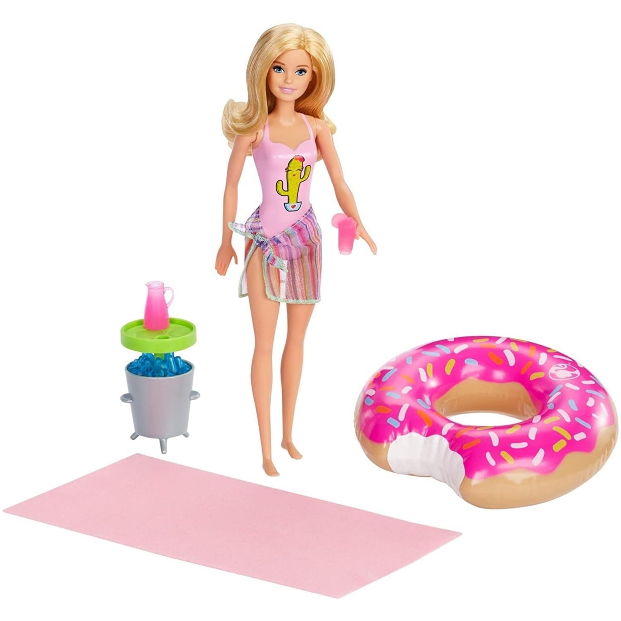 Barbie Doll & Pool Party Set - Walmart.com