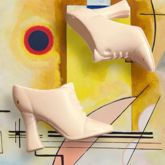 Barbie Doll Shoes VTG Fashion Accessories Authentic USA Boots Ken Stilettos New