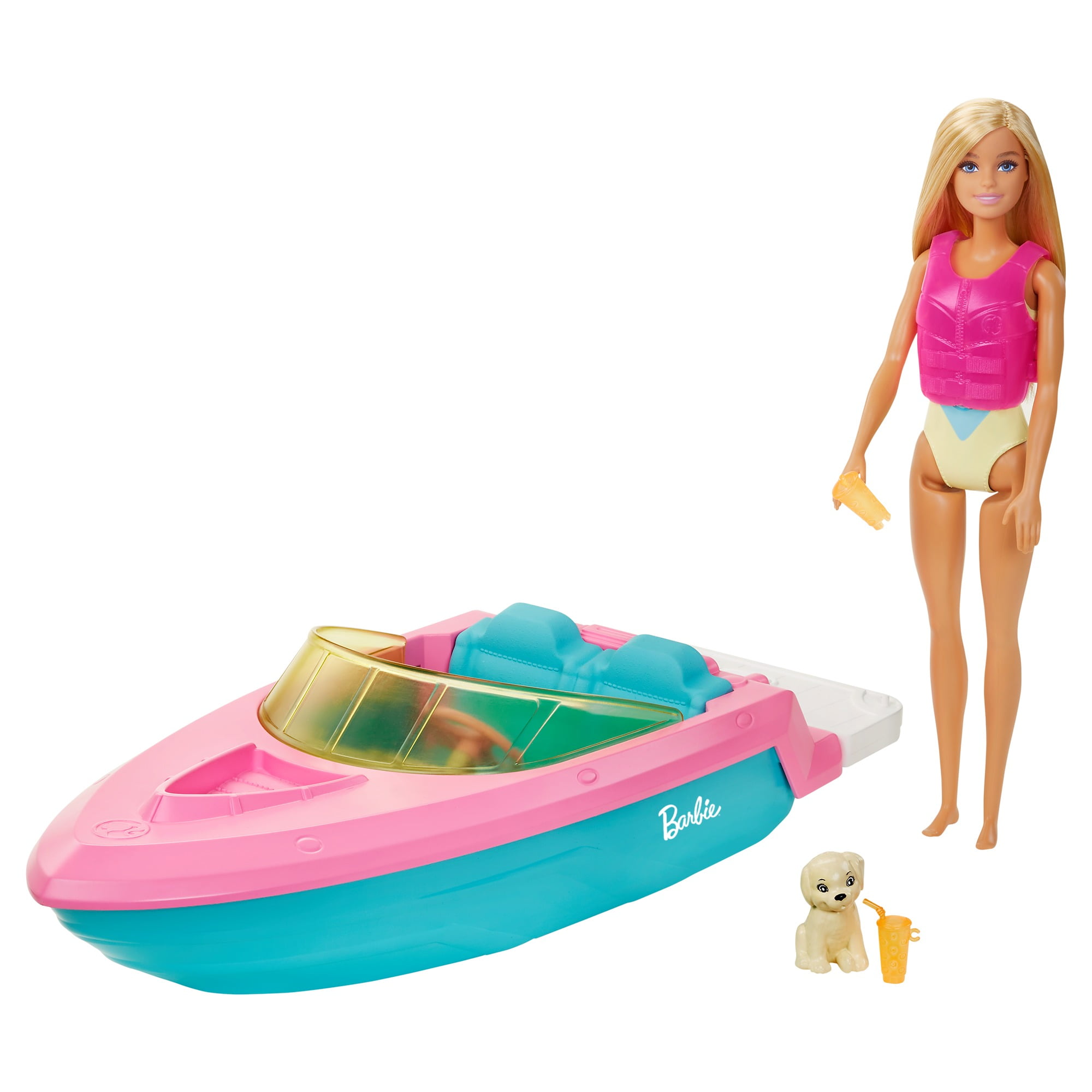 Barbie puppy swim school hotsell