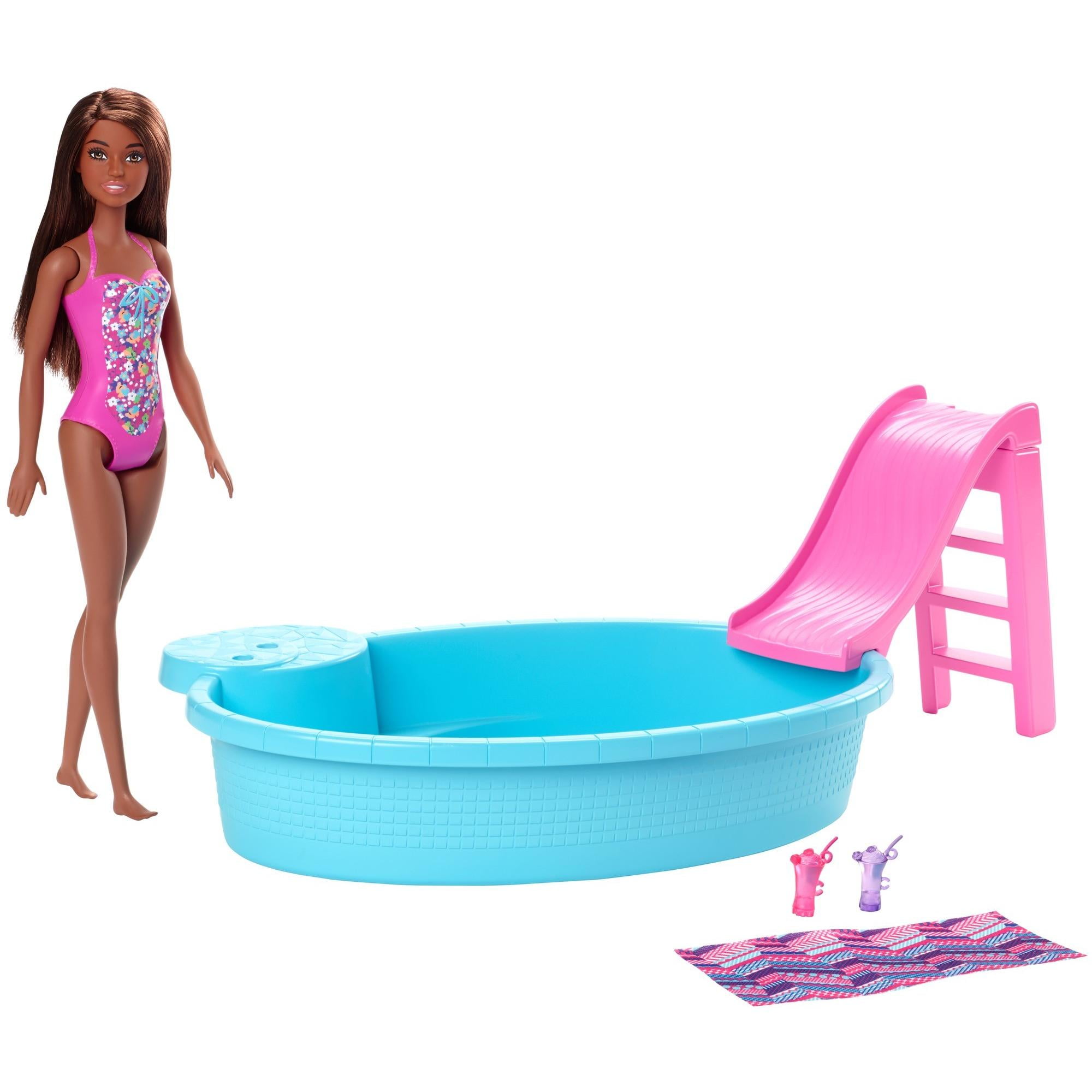 https://i5.walmartimages.com/seo/Barbie-Doll-and-Pool-Playset-with-Slide-and-Accessories-Brunette-in-Pink-Swimsuit_ba933c72-5f8b-404d-b81a-f1483f895ce7_1.cc594a00ae65afc96eba2b2efedde9e8.jpeg