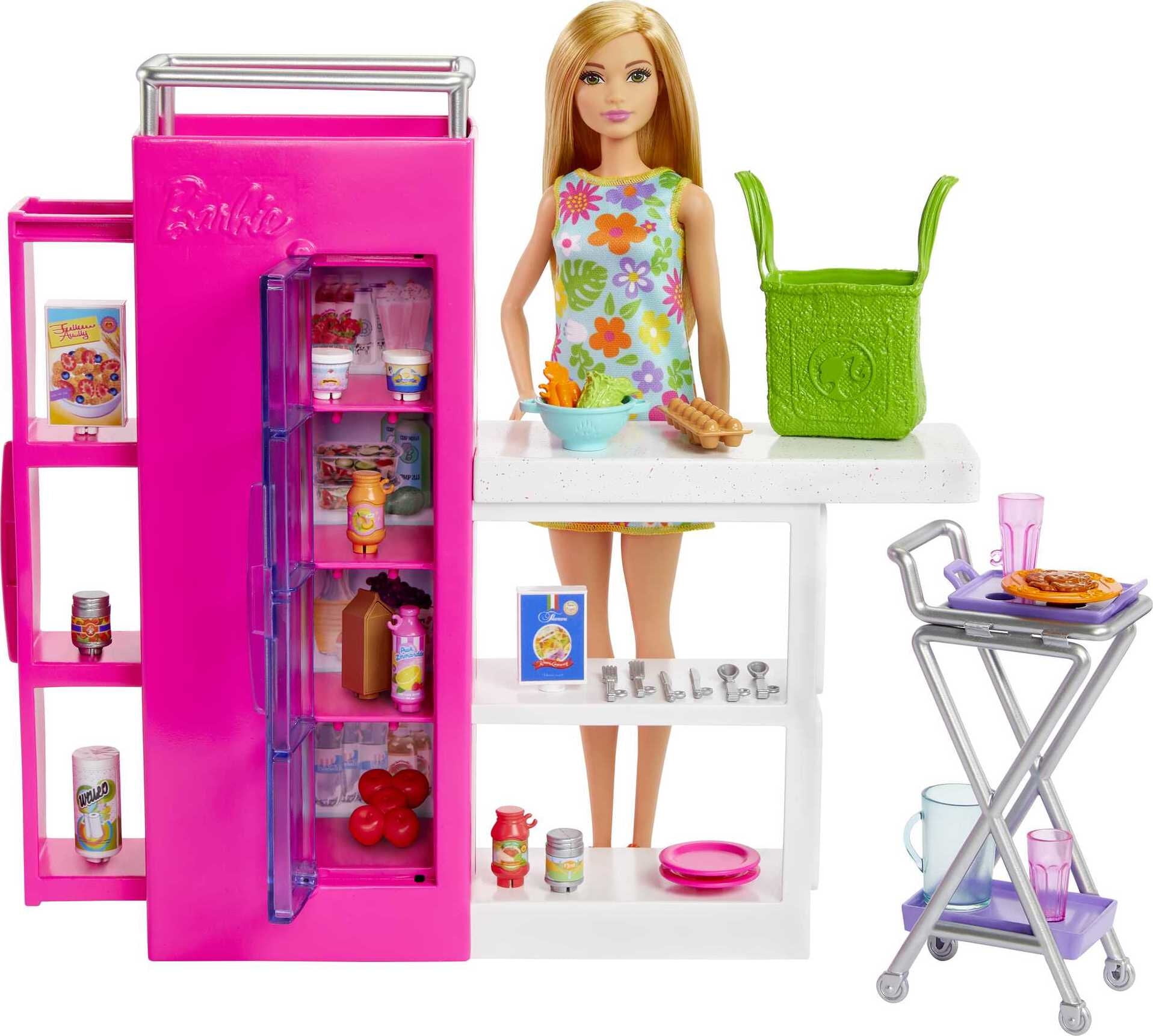 Barbie Doll And Ultimate Pantry Playset