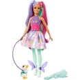 thumbnail image 1 of Barbie Doll with Fairytale Outfit and Pet, The Glyph, Barbie A Touch of Magic, 1 of 7