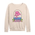 thumbnail image 1 of Barbie Dolphin Logo  - Ladies French Terry Long Sleeve Shirt, 1 of 4