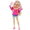 thumbnail interactive-video image 1 of Barbie Dream Besties Barbie “Malibu” Fashion Doll with 8 Makeup & Hair Themed Accessories, 1 of 9