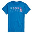 thumbnail image 1 of Barbie - Dream Summer Palm Trees - Men's Short Sleeve Graphic T-Shirt, 1 of 1