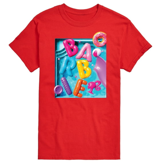 Barbie - Dream Summer Pool Floaties - Men's Short Sleeve Graphic T-Shirt