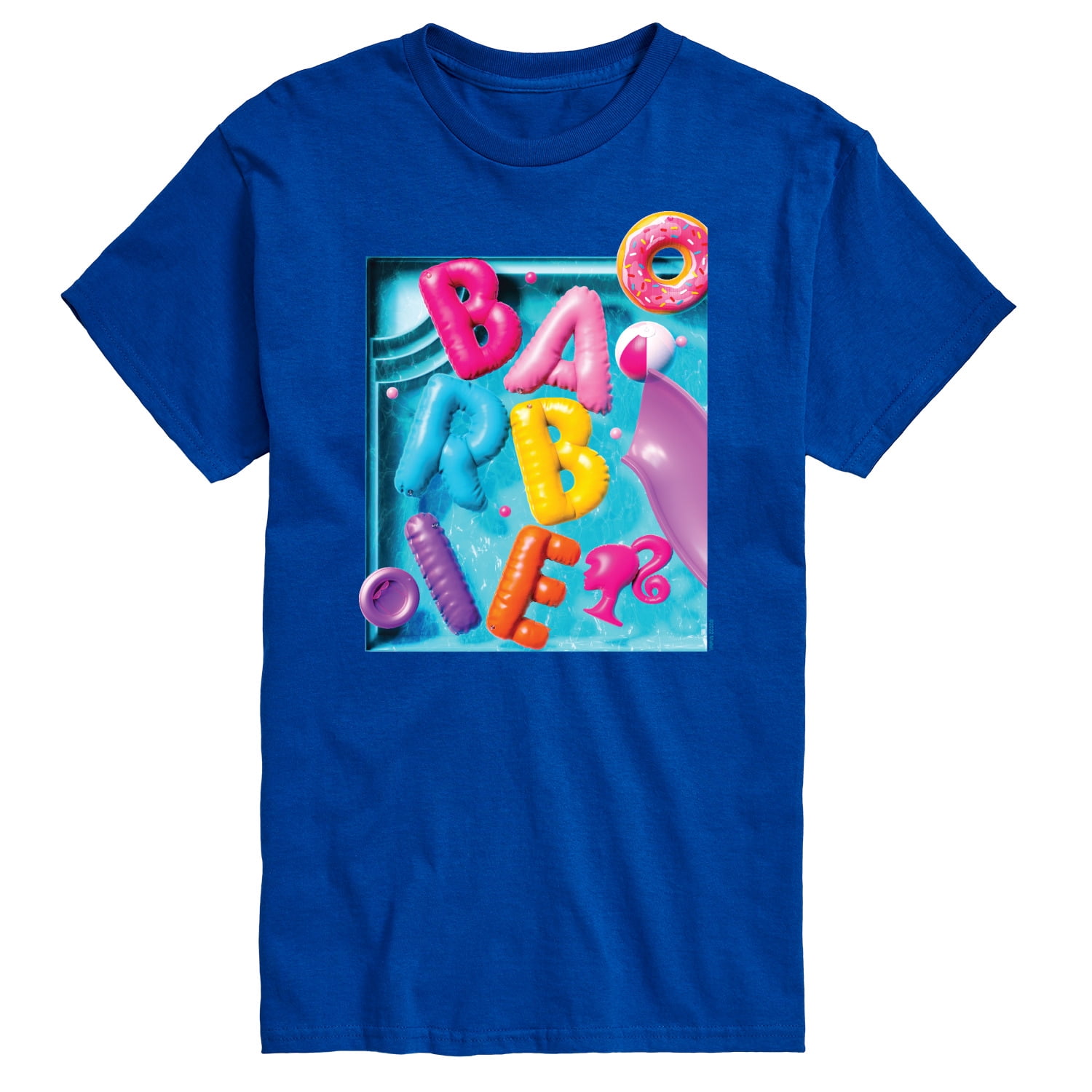 Barbie - Dream Summer Pool Floaties - Men's Short Sleeve Graphic T ...