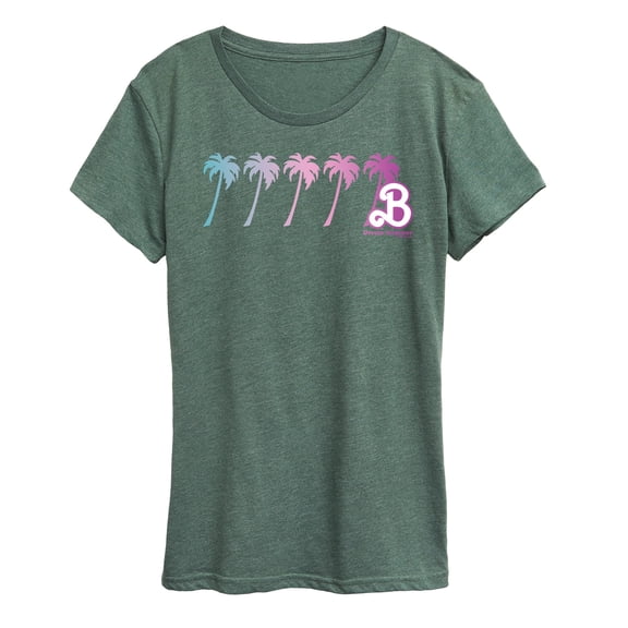 Barbie - Dream Summer - Summer Palm Trees - Women's Short Sleeve Graphic T-Shirt
